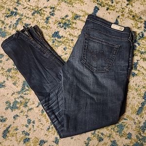 AG Adriano Goldschmied Zip Legging AGed jeans 28